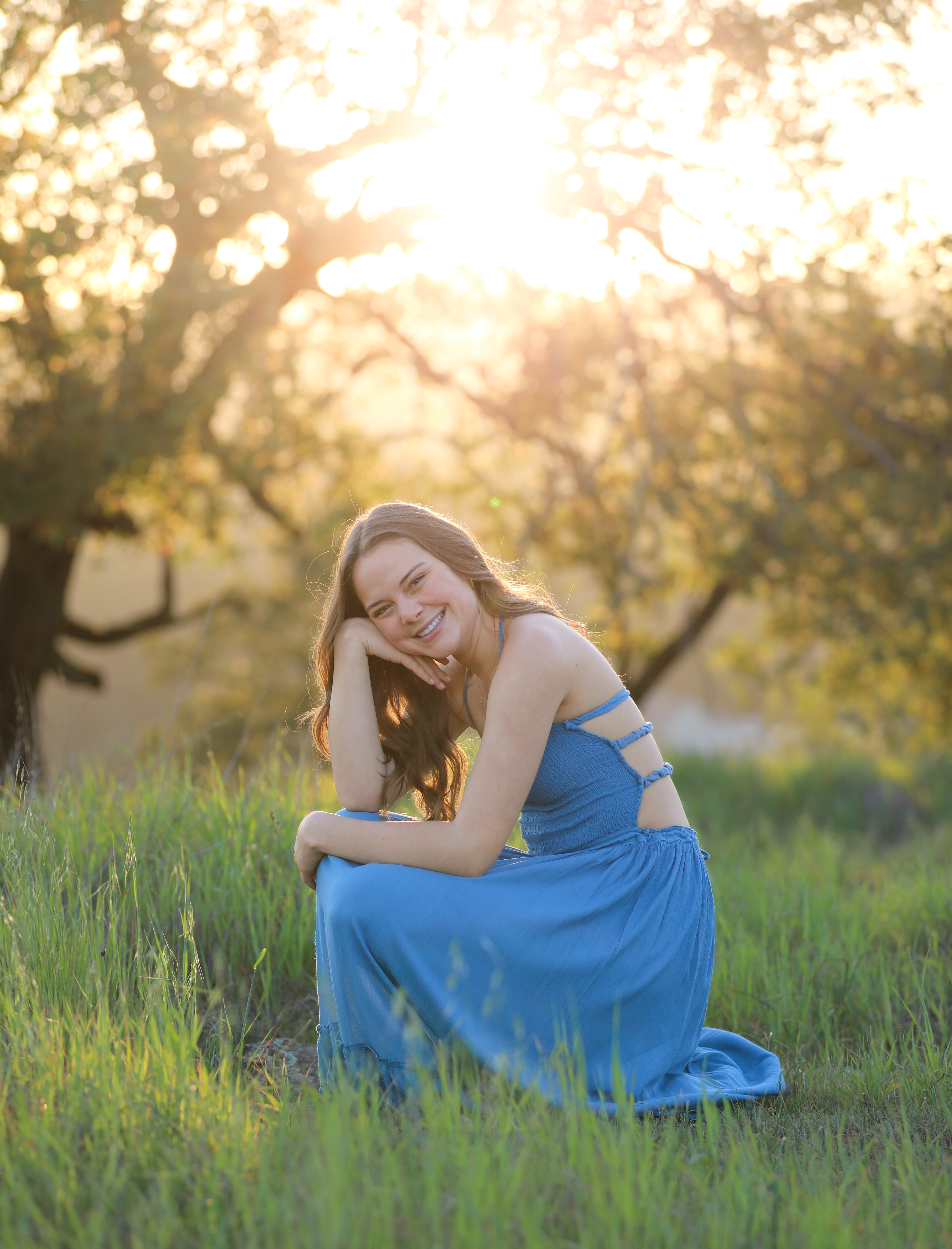 Golden hour portrait session